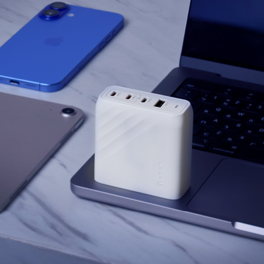 ADAM Elements - P100 GaN 100W 4-Port Power Charging Kit