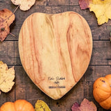 Fab Slabs - Heart Cutting Board (290 x 240mm) Late Sept Preorder
