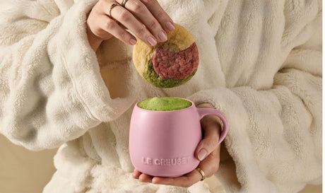 Le Creuset Serenity Mugs Set of 4 (Forêt / Sugar Pink)