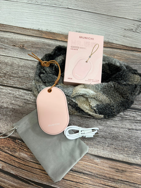 MUNICHI - Dual-Sided Rechargeable Hand Warmer (MR.WARM) Early Aug Preorder
