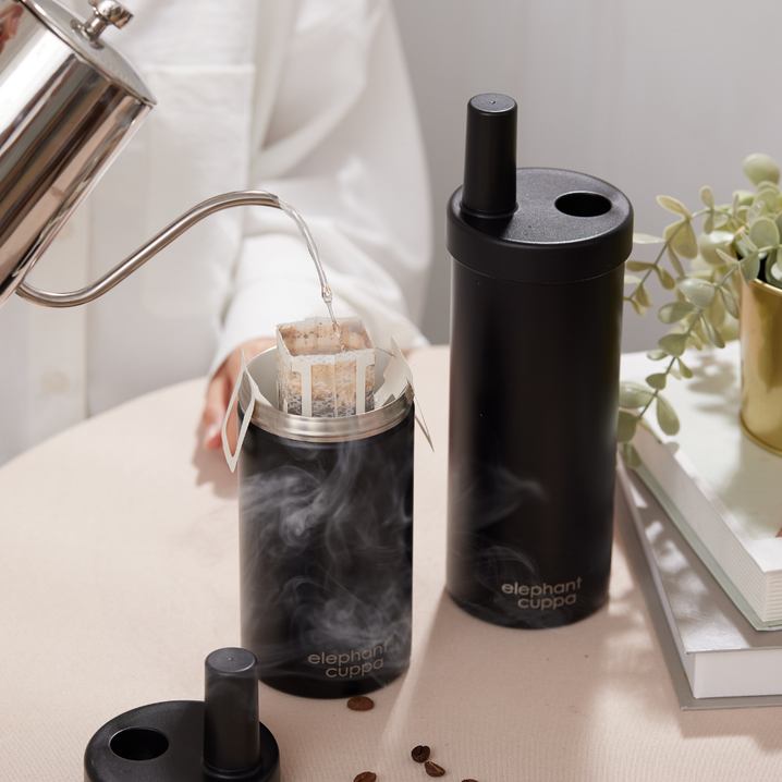 Elephant Cuppa Ceramic-Lined Thermal Cup S+ (520ml) Oct Preorder