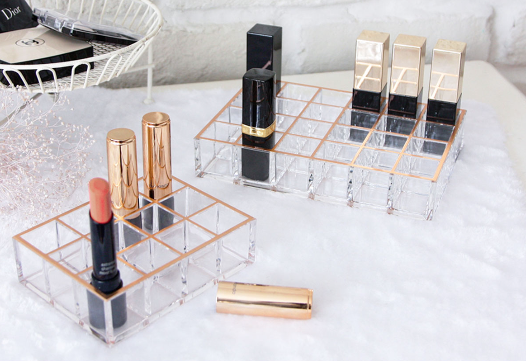 Moosy Life Moonlight Lipstick Organizer 12 slots x 2 Bundle