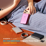 ADAM Elements - VIONTA Air 10 Qi2 25W Solid-State Magnetic Power Bank