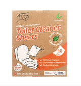 Eco Basics - Toilet Cleaner Sheets 40 pack - Eucalyptus