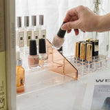 Moosy Life Moonlight Perfume Organizer Tray & Lipstick Organizer 12 slots x 2 Bundle