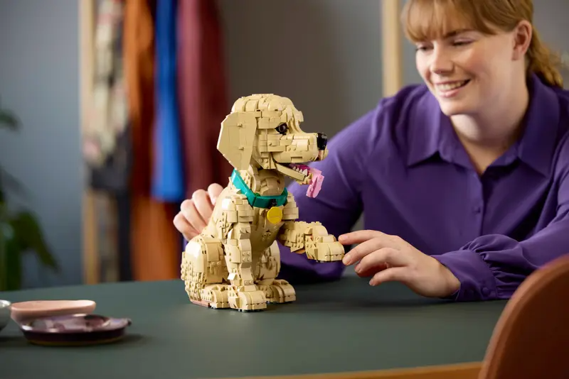 LEGO - Golden Retriever Puppy
