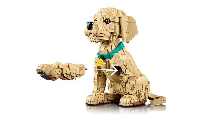 LEGO - Golden Retriever Puppy