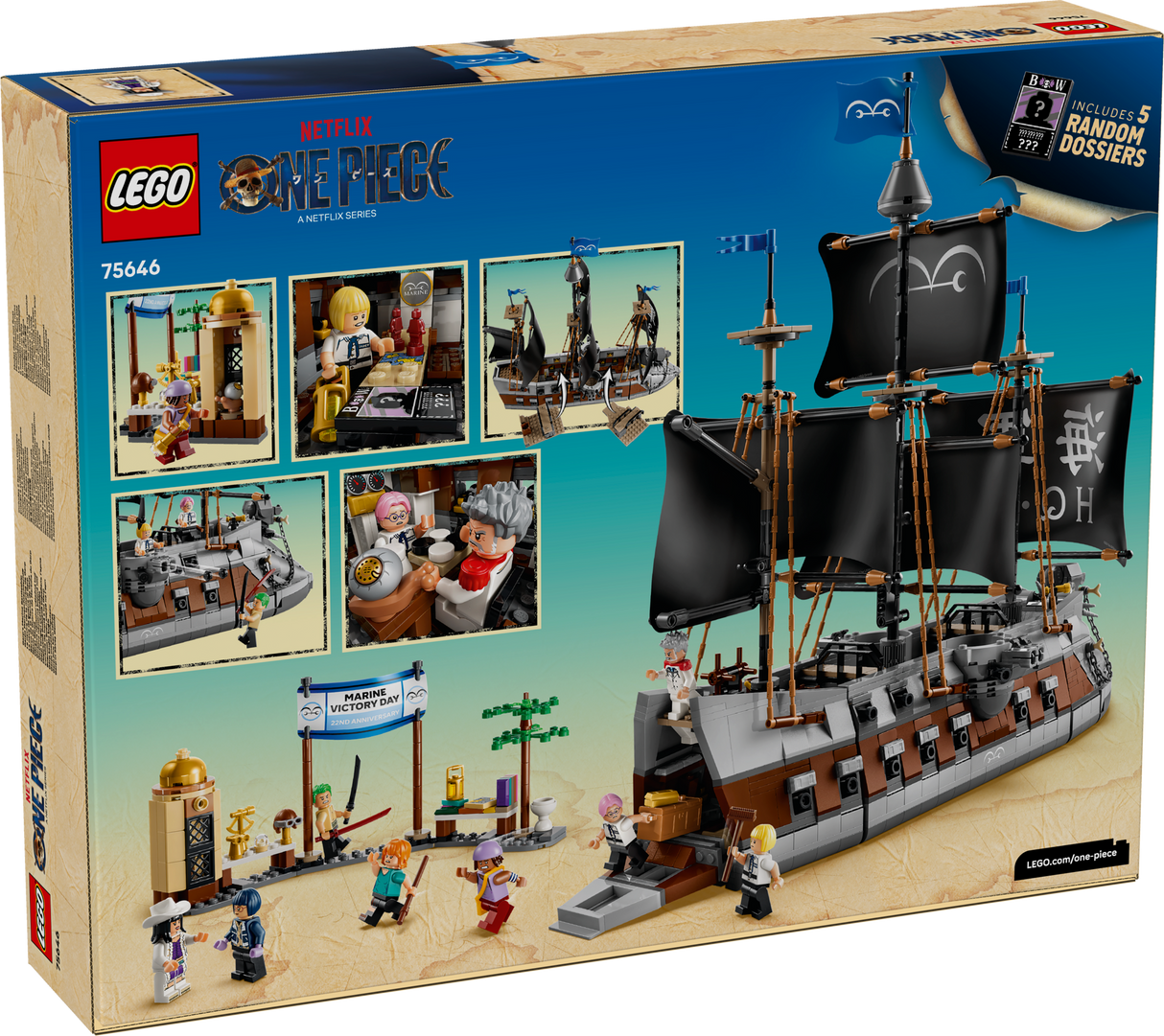 LEGO -  One Piece Garp's Marine Battleship (Early Aug Preorder)