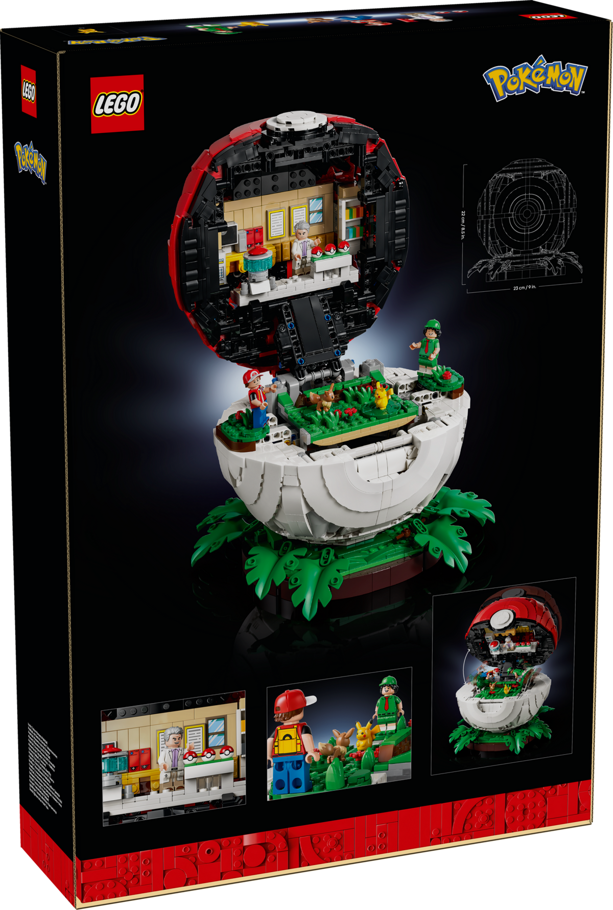 LEGO - Pokémon Iconic Trainer Moments Poké Ball (Early Oct Preorder)
