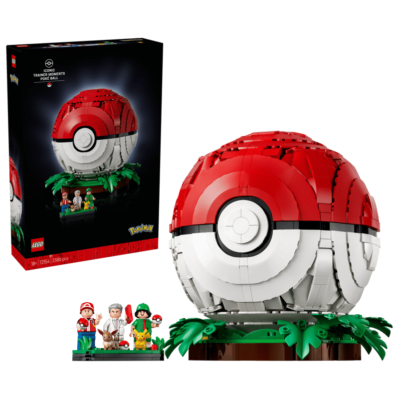 LEGO - Pokémon Iconic Trainer Moments Poké Ball (Early Oct Preorder)