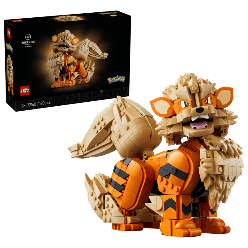 LEGO -  Pokémon Arcanine (Early Aug Preorder)