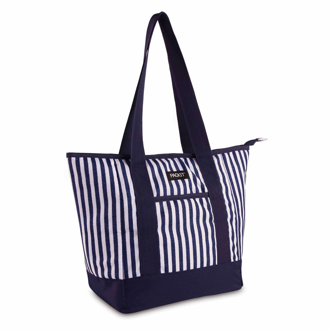 Packit - Freezable Tote Cooler - Seaside Stripe (Late Sept Preorder)