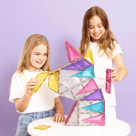 Connetix 56 pc Glitter Unicorn Pack (Late Aug Preorder)