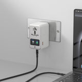 ADAM Elements - T100D 100W Universal Travel Adapter with Display (Mid Oct Preorder)