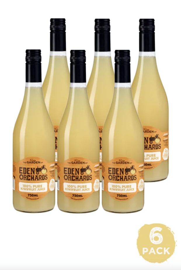 Eden Orchards Pure Juice Kiwifruit 750ml x 6 Pack