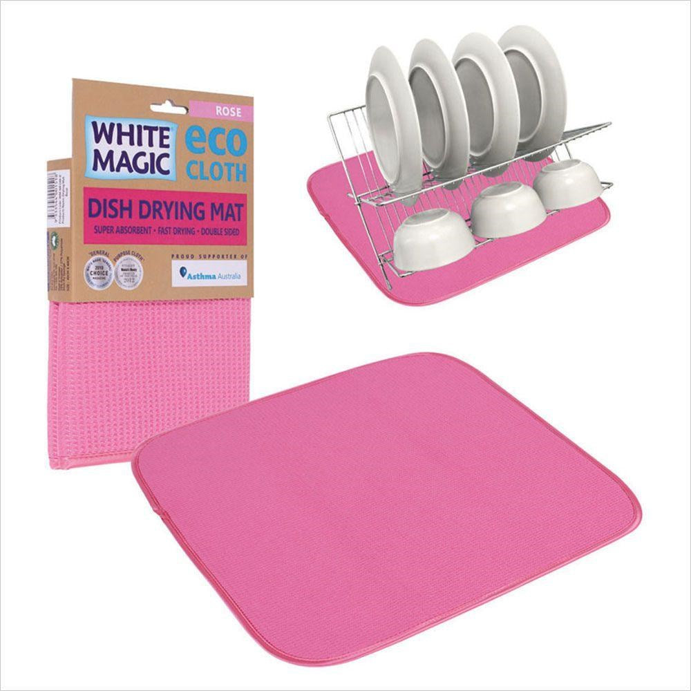 White Magic Dish Drying Mat