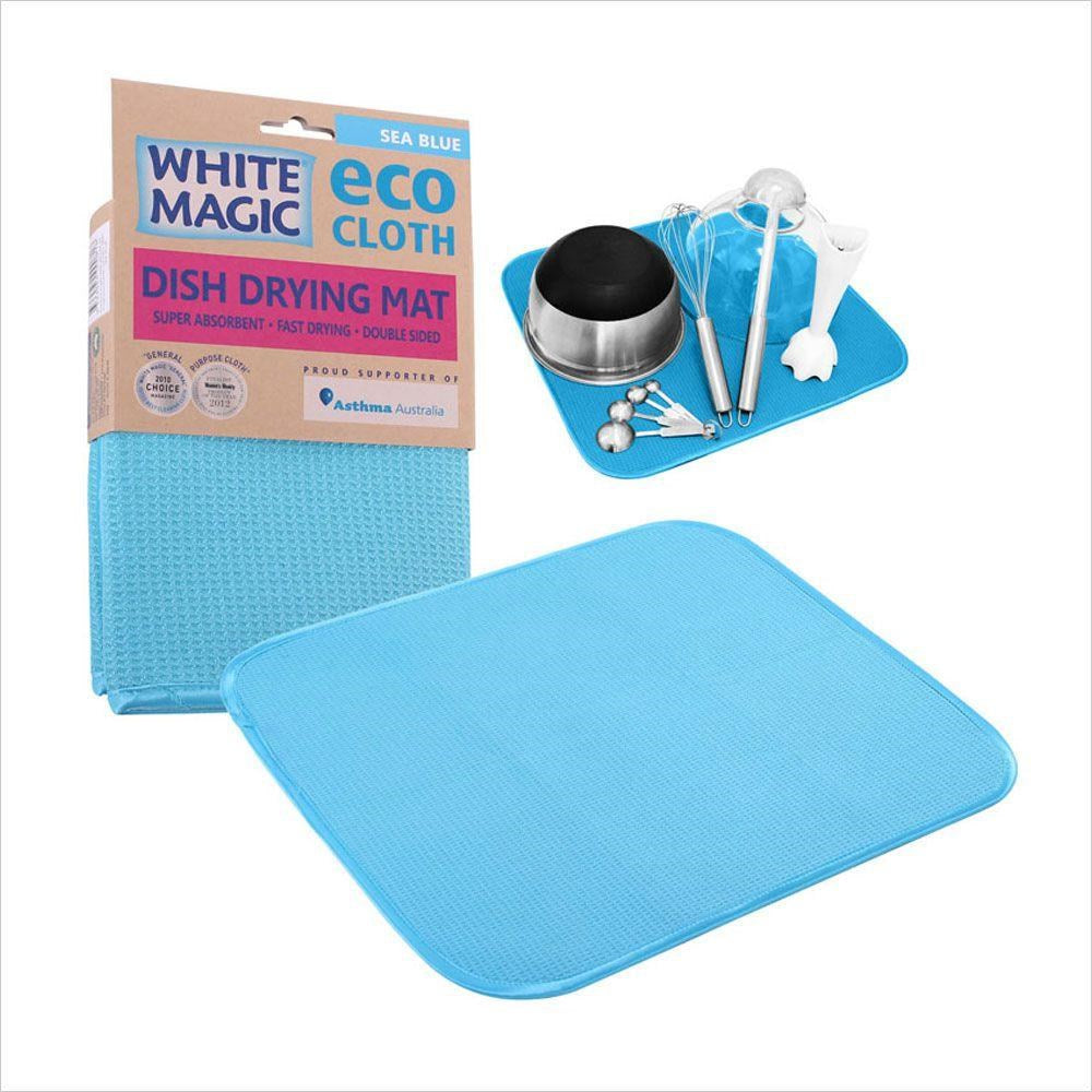 White Magic Dish Drying Mat