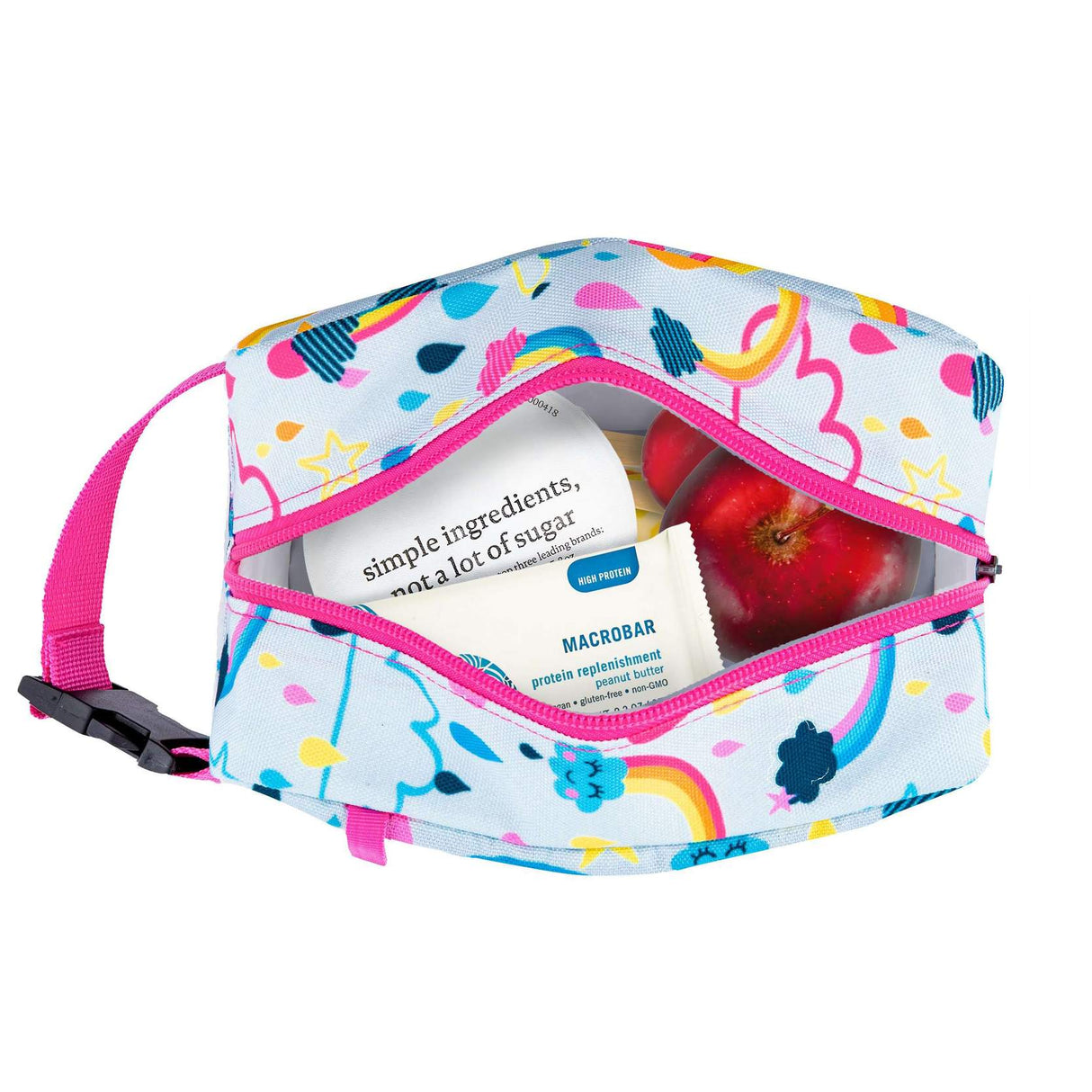 Packit Freezable Snack Box Rainbow Sky