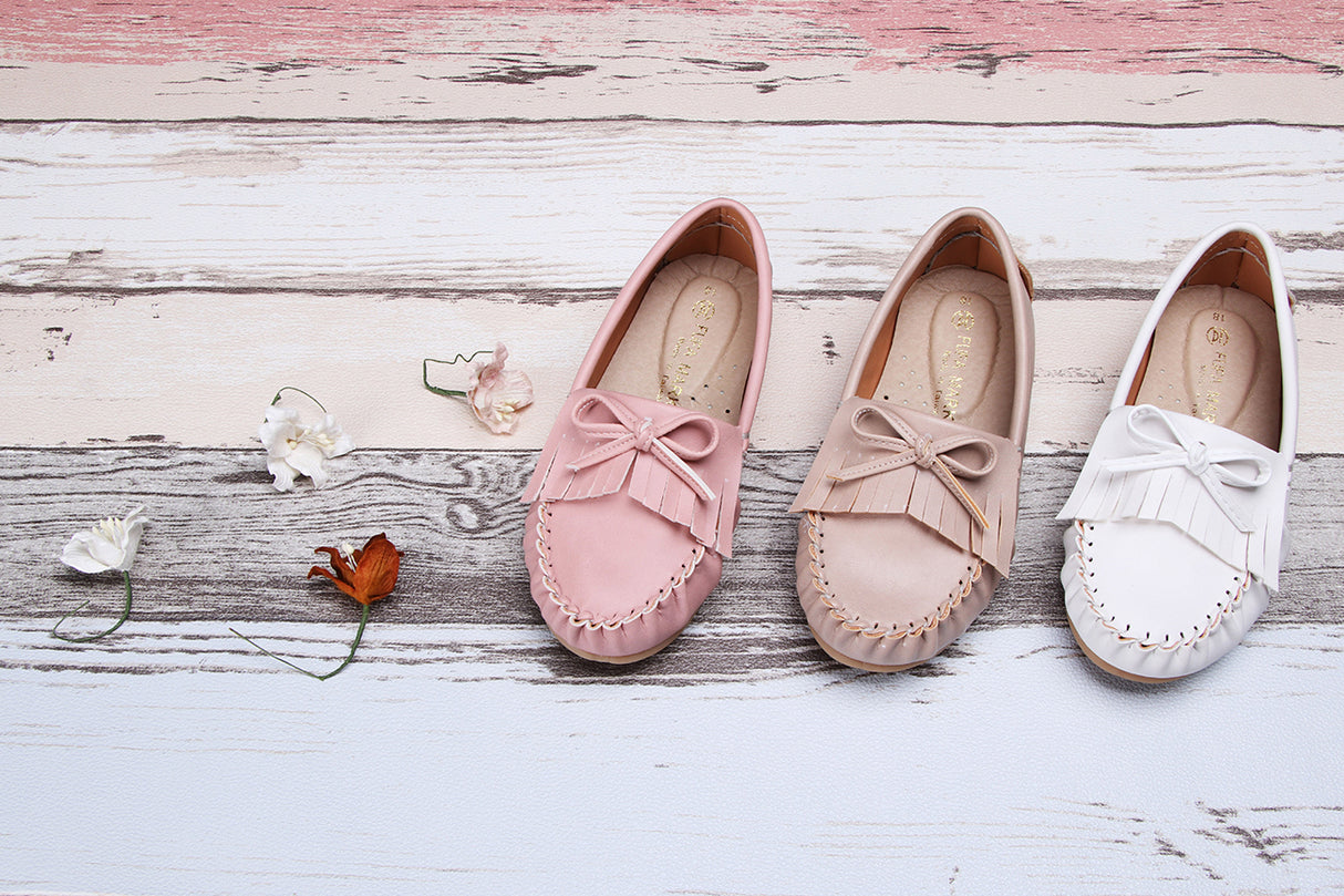 FuFa - Kids Tassel Bean Shoes 羽毛流蘇童款豆豆鞋