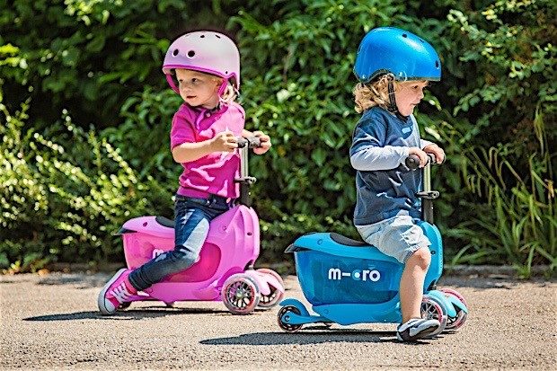 Micro Scooter- Mini 2 Go Deluxe Plus