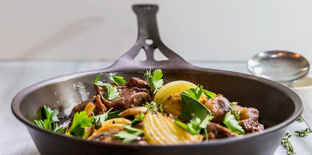 Solidteknic - AUS-ION QUENCHED 35cm Iron BIGGA Skillet