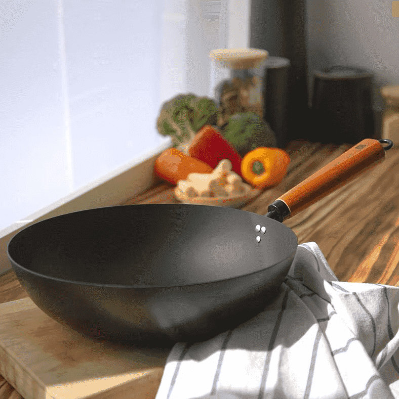 Jia - Companion Carbonization Steel Wok 30cm (Late Oct Preorder)