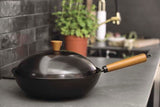 Jia - Companion Carbonization Steel Wok 30cm (Late Oct Preorder)