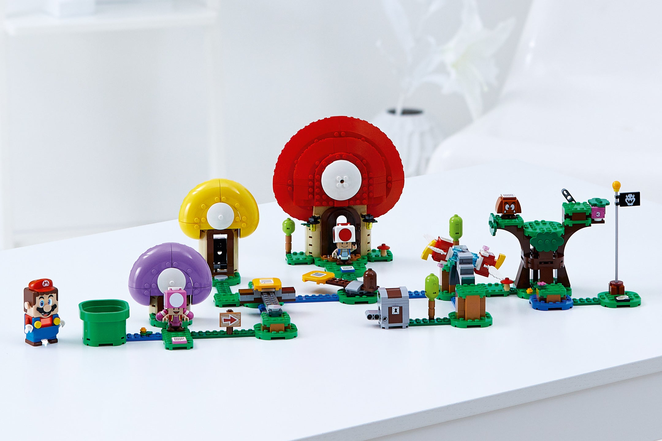 Lego super mario toads clearance