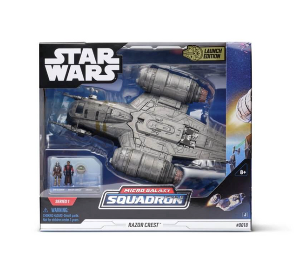 STAR WARS Deluxe Vehicle 8 Vehicle Figure 2 Razor Crest W1 JA2 Concept