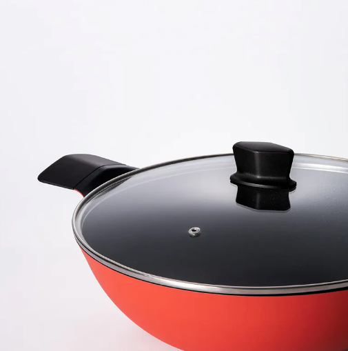 JIA - Companion, Non-stick Wok (32cm) with Lid (Late Apr Preorder)
