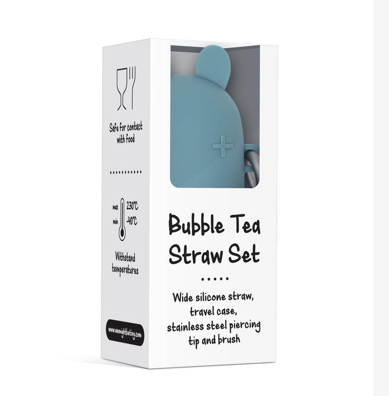 We might be Tiny - Keepie + Bubble Tea Straw Set