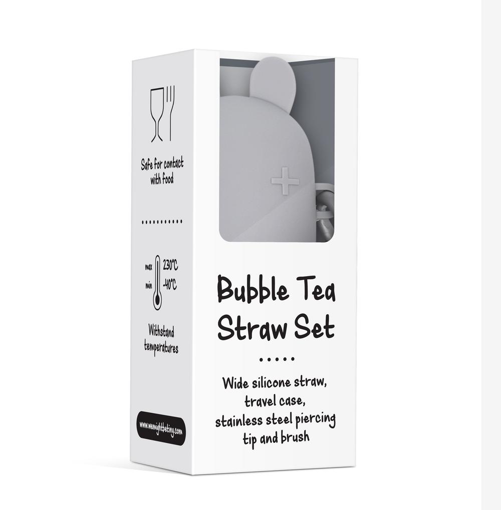 We might be Tiny - Keepie + Bubble Tea Straw Set