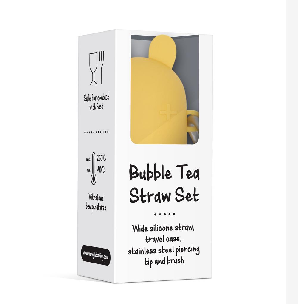 We might be Tiny - Keepie + Bubble Tea Straw Set
