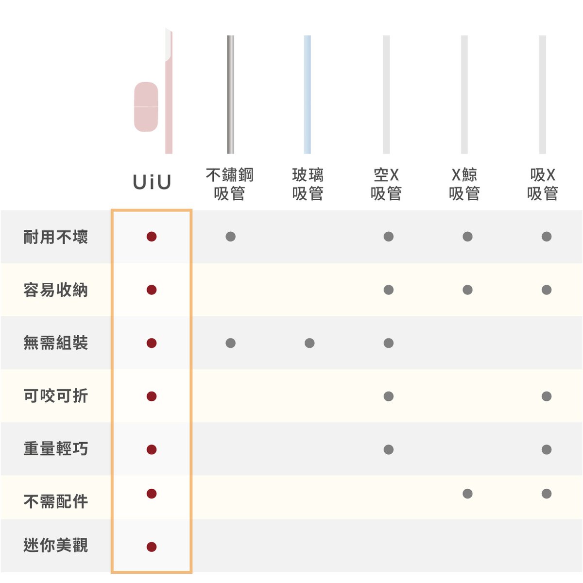 VIIDA - UiU Eco Straw