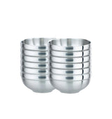 Perfect - 316 stainless Bowl Set of 12 (16cm, No Lid) Bundle