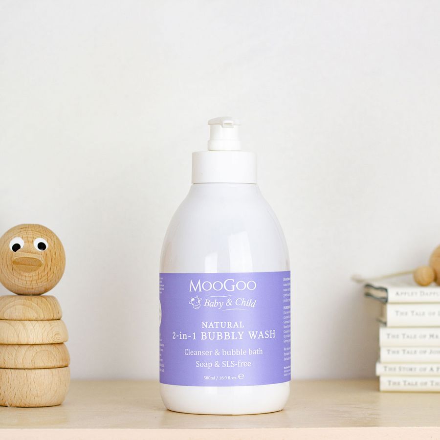 MooGoo 2-in-1 Bubbly Wash 500ml